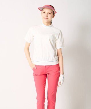 FILA GOLF／marie claire 【marie claire SPORT】 ストレッチプルオーバー ホワイト