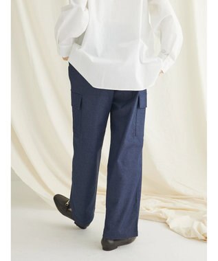 CRAFT STANDARD BOUTIQUE ストレッチカーゴパンツ Navy