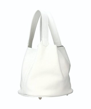 INTER-CHAUSSURES 【ANDREA CARDONE】レザーバケットバッグ ホワイト