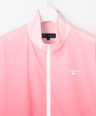23区GOLF 【WOMEN】【ストレッチ/撥水】グラデーション ブルゾン ピンク系