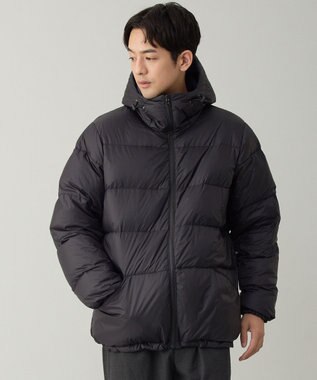 UNFILO MENS 【OCEANS YouTube 掲載】TAION×UNFILO リバーシブルフードダウン ネイビー×ブラック