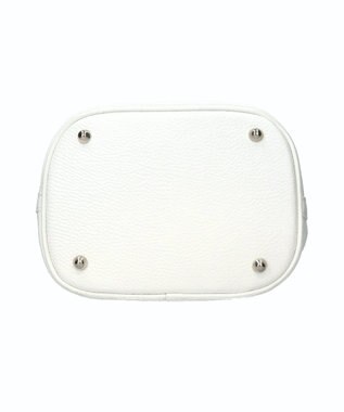 INTER-CHAUSSURES 【ANDREA CARDONE】レザーバケットバッグ ホワイト