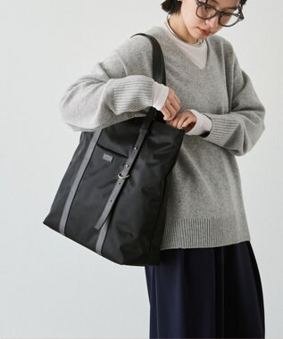 russet 《A4サイズ収納可能》アシンメトリーハンドルトートバッグ(SF-237)