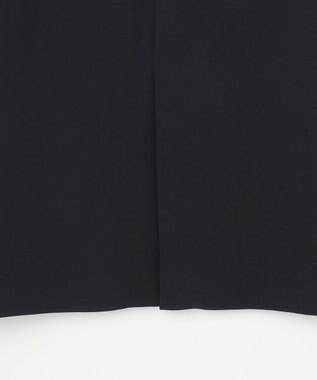 自由区 L 【17号サイズまで展開・カタログ掲載】トリアセダブルクロスレース ワンピース ネイビー