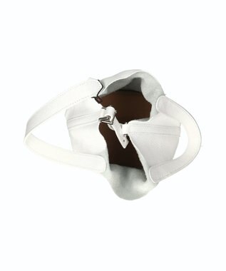 INTER-CHAUSSURES 【ANDREA CARDONE】レザーバケットバッグ ホワイト