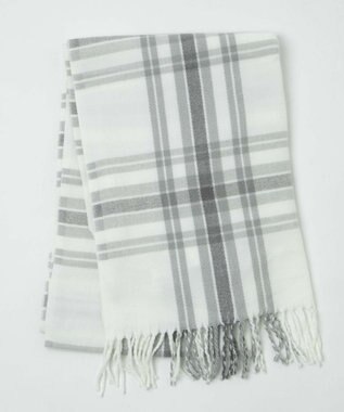 WEGO 【ユニセックス着用ITEM】大判ストール ライトグレー