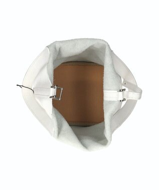 INTER-CHAUSSURES 【ANDREA CARDONE】レザーバケットバッグ ホワイト