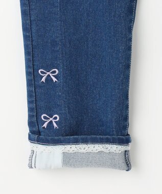 ANY KIDS 7days ガーリーパンツ インディゴ