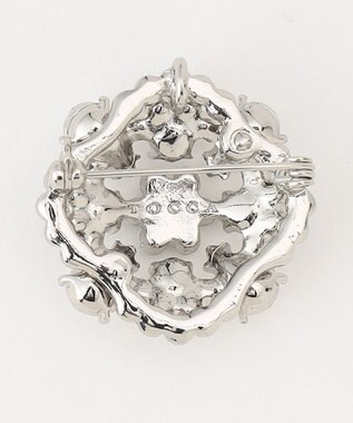 TOCCA CLOVER BIJOUX BROOCH NECKLACE 2WAY ブローチネックレス シルバー系