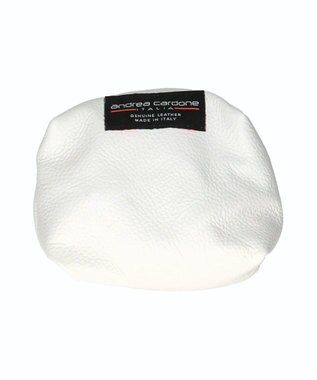 INTER-CHAUSSURES 【ANDREA CARDONE】レザーバケットバッグ ホワイト