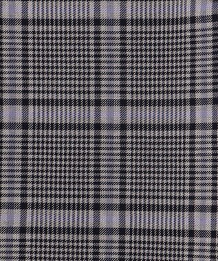 ANY SIS 【美人百花10月号掲載】リバーシブルチェックラップ ワンピース ネイビーチェック×ネイビー