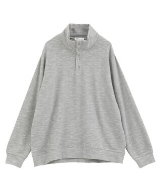 CRAFT STANDARD BOUTIQUE スタンドネックデザインプルオーバー Gray