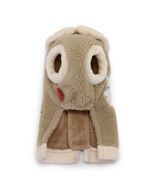 PET PARADISE リサとガスパール 背開き ベスト 《ベージュ》 中型犬 ベージュ