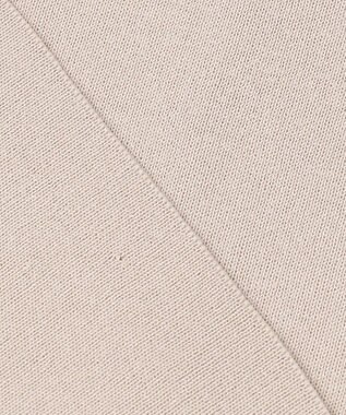 23区 【洗える】コットンポリエステル 半袖 ニット ベージュ系