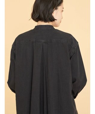 AMERICAN HOLIC デニムシャツワンピース Black