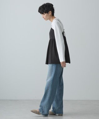 AMERICAN HOLIC ティアードキャミソール Black