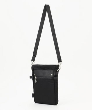 Y'SACCS テープデザイン　トラベルポシェット ブラック