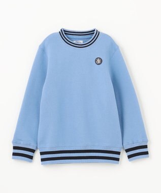 J.PRESS KIDS 【100-130cm】BICOLOR LINE COMBI トレーナー ブルー系