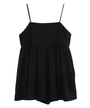 AMERICAN HOLIC ティアードキャミソール Black