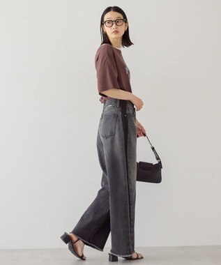 AMERICAN HOLIC サイドラインデニム Gray