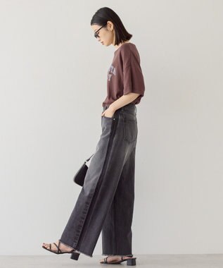 AMERICAN HOLIC サイドラインデニム Gray