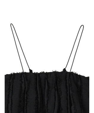 Green Parks ・ＡＮＤ　ＳＥＡＲＣＨフリンジストライプバルーンキャミ Black