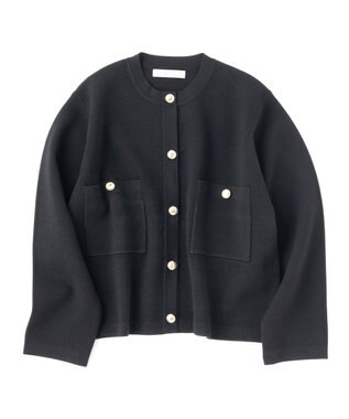洗える】金ボタン ニットジャケット / UNFILO | ファッション通販 