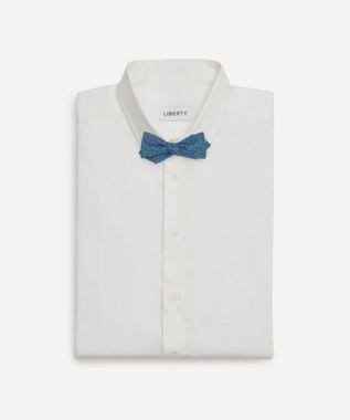 LIBERTY. ファウーナ シルク ボウタイ カーキ