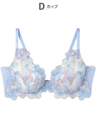 AMPHI ブラジャー ふっくらまる胸キープ 脇高設計 脇・背中スッキリ【Hold Day Bra】 BYJ311 アンフィ／ワコール