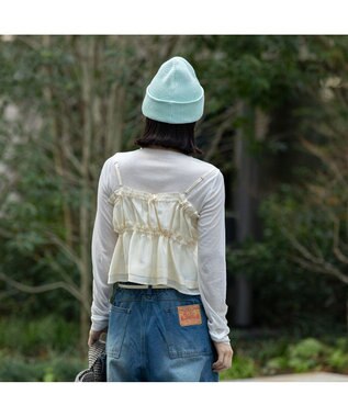 林八百吉商店 un chapeau コットンリブワッチ アイスブルー