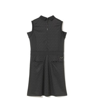 ZERO HALLIBURTON モノグラム柄ノースリーブワンピース ZHG-W6S7b 85221 ブラック