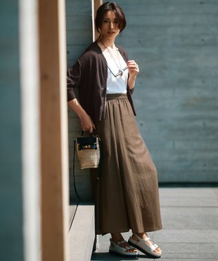 23区 S 【洗える】ヘルシーインナー タンクトップ ホワイト系