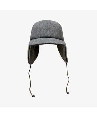 林八百吉商店 un chapeau オリジナルフライトキャップ チャコール