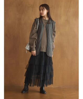 Green Parks ＢＰ　パイピングライトボアベスト Charcoal Gray