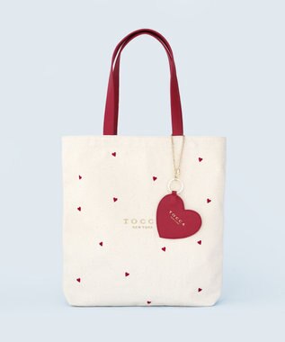 TOCCA 【chayさん着用】【WEB＆一部店舗限定・A4サイズ対応】LUCKY TWINKLE CANVASTOTE キャンバストートバッグ