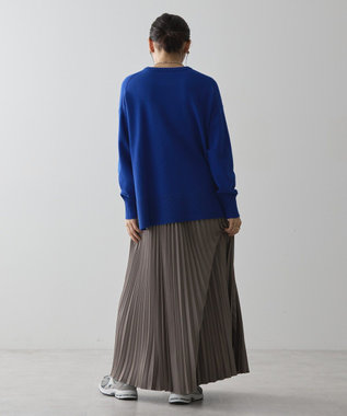 AMERICAN HOLIC サテンプリーツスカート Mocha