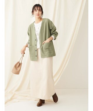CRAFT STANDARD BOUTIQUE ２ＷＡＹサロペットスカート Natural