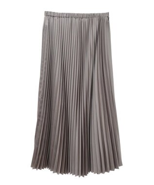 AMERICAN HOLIC サテンプリーツスカート Mocha