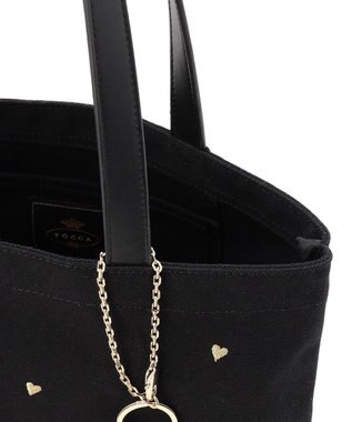TOCCA 【chayさん着用】【WEB＆一部店舗限定・A4サイズ対応】LUCKY TWINKLE CANVASTOTE キャンバストートバッグ ブラック系