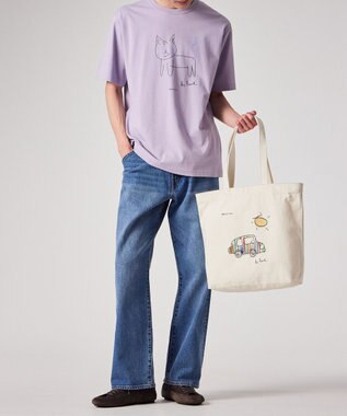 Paul Smith Drawn by Paul トートバッグ Striped Car