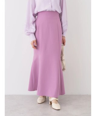 earth music&ecology フレアマーメイドスカート Pink