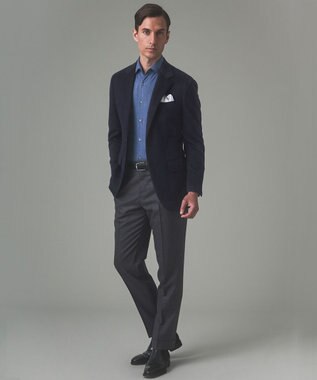 GOTAIRIKU GOLD LABEL/WEB&一部店舗限定【COLOMBO】ピュアカシミヤ ジャケット(24年モデル) ネイビー系