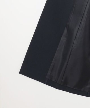 J.PRESS LADIES 【セットアップ対応・洗える】セラテリーダブルクロス ジレ ネイビー系