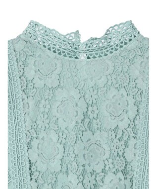 Green Parks ・ＥＬＥＮＣＡＲＥ　ＤＵＥ　イロイロレースブラウス Green