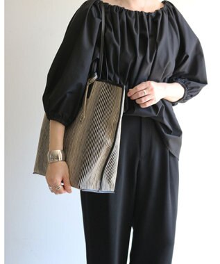 MORROW by thank 【A4サイズ収納可/軽量】VIVIAN LARGE ミックスストライプ