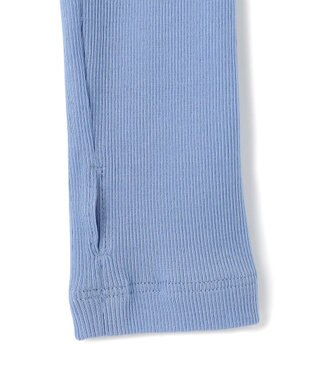 BEIGE， 【洗える・BAILA 10月号掲載】MARINO / 2WAYリブコンパクトカーディガン Sky