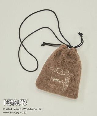 CRAFT STANDARD BOUTIQUE 【PEANUTS】ボア巾着ショルダーバッグ