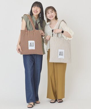 AMERICAN HOLIC パテッドホリホリトートバッグ2 Black