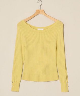 ONWARD Reuse Park 【any SiS】ニット春夏 イエロー