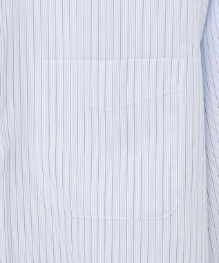 J.PRESS MEN 【PREMIUM PLEATS / 形態安定】BROADジャーミンストライプシャツ / レギュラー サックスブルー系1
